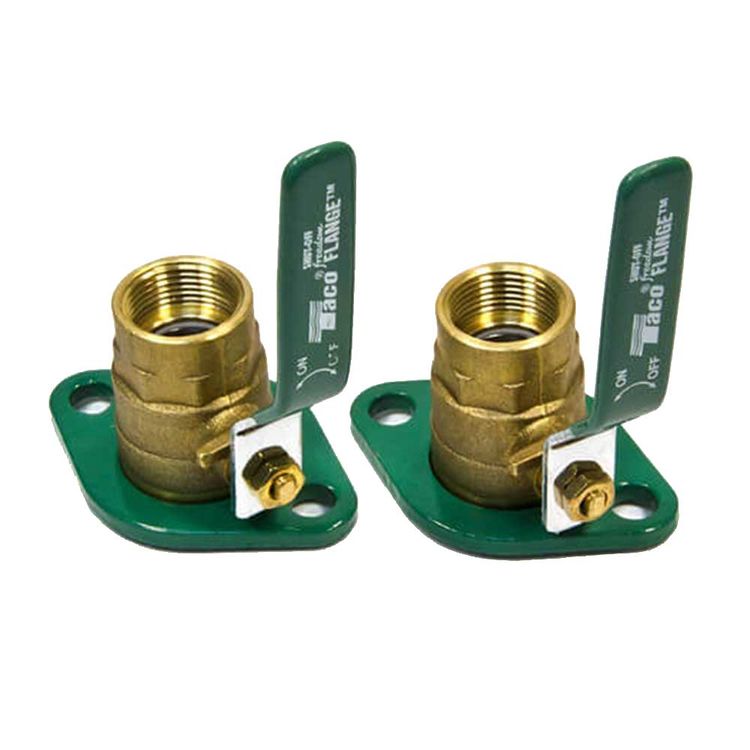 Taco SF-100T 1" Shut-off Freedom Swivel-Flange Set (Threaded) 