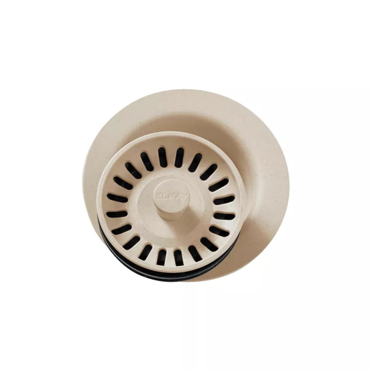 Elkay LKQD35SD Sand 3-1/2" Disposer Flange w/ Removable Basket Strainer