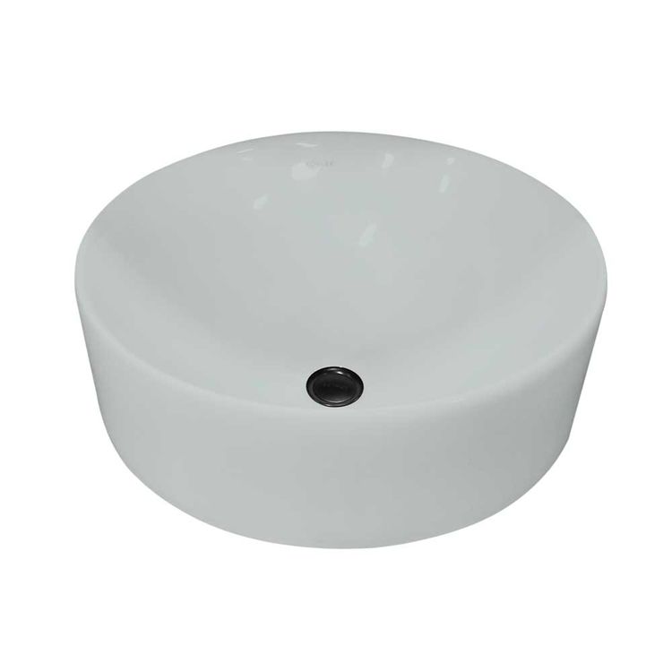 KOHLER K-14800-95 Vox Round Vessel Bathroom Sink, Ice Grey