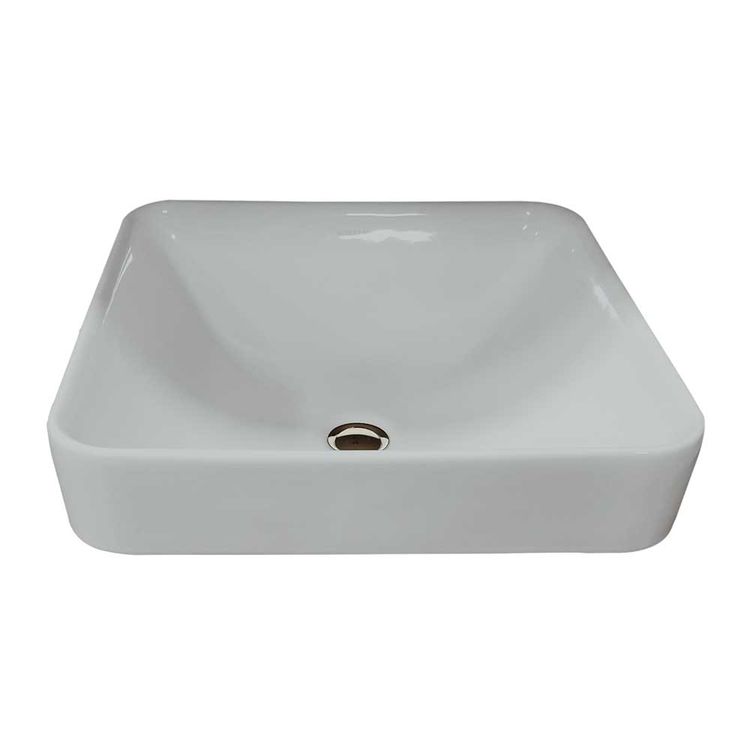 KOHLER K-2661-95 Vox Square Vessel Bathroom Sink, Ice Grey