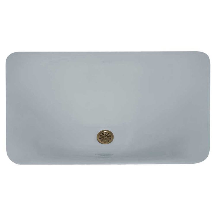KOHLER K-7799-95 Carillon Rectangle Wading Pool Vessel Bathroom Sink, Ice Grey