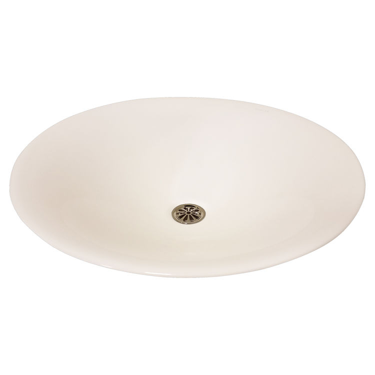 KOHLER K-7806-0 Carillon Round Wading Pool Vessel Bathroom Sink, White