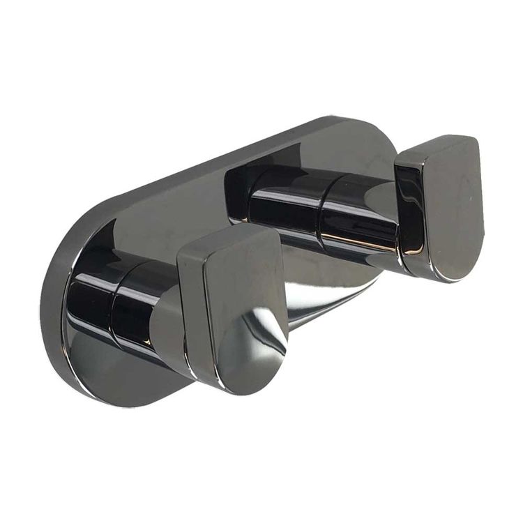 KOHLER K-73146-TT Composed Double Robe Hook, Vibrant Titanium