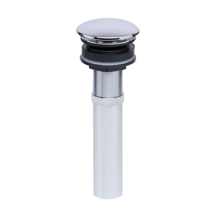 ALFI AB9055-PC Bathroom Sink Pop-Up Without Overflow Drain - Polished Chrome 