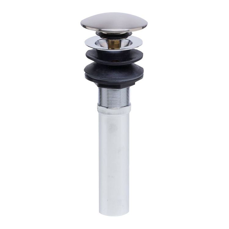ALFI AB9056-BN Pop-Up Lavatory Sink Drain, With Overflow - Brushed Nickel 