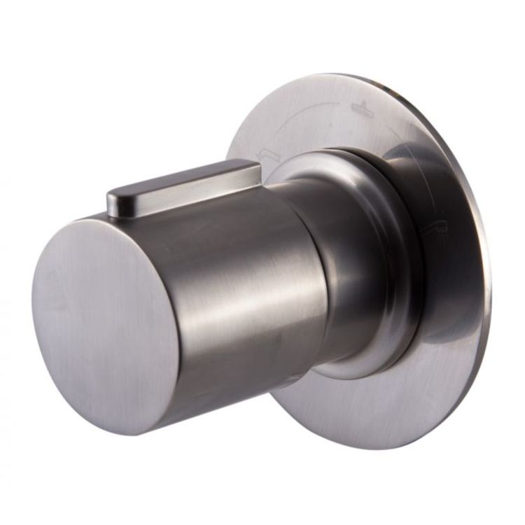 Alfi AB9101-BN 3-Function Diverter Valve with Rough - Brushed Nickel