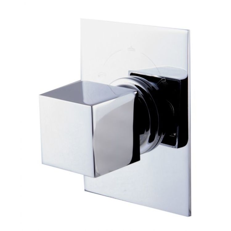 ALFI AB9209-PC 3 FUNCTION DIVERTER VALVE CHROME - WITH ROUGH