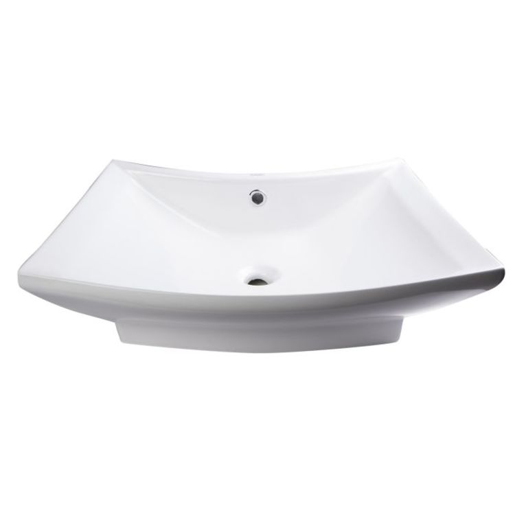 EAGO BA142 29"x20" Vessel Bathroom Sink - White