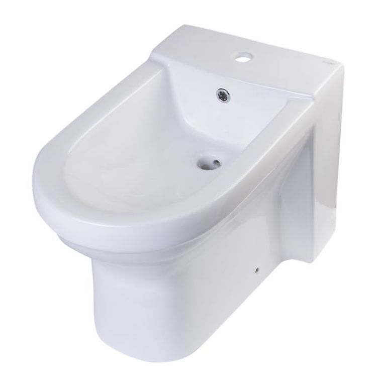 EAGO JA1010 Vertical Spray Bidet With Seat - White