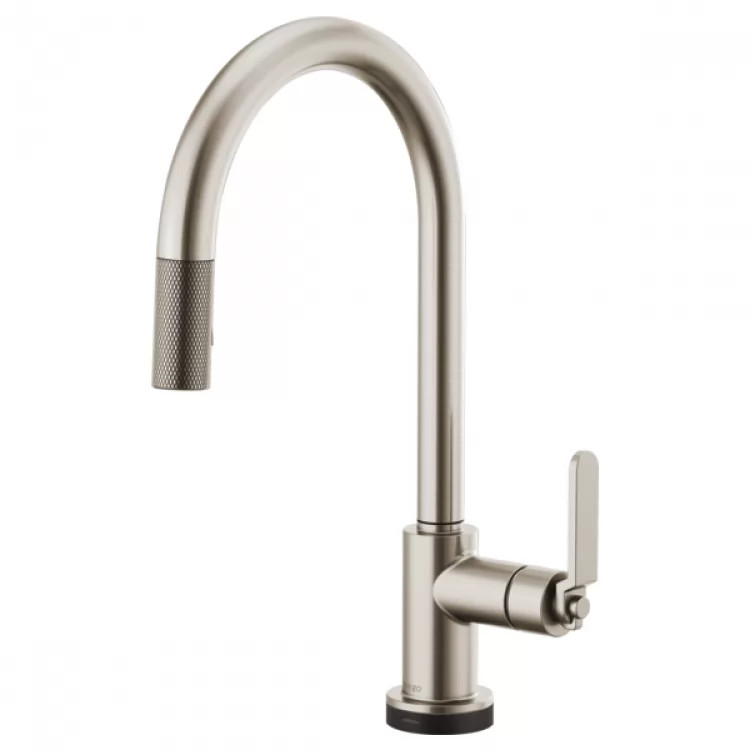 Brizo Litze Brilliance Stainless One Handle Pulldown Kitchen Faucet with SmartTouch Technology, MagneDock, 1.8 GPM - 64044LF-SS