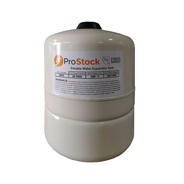 Potable Water Expansion Tank for Water Heater, 2 Gallons 