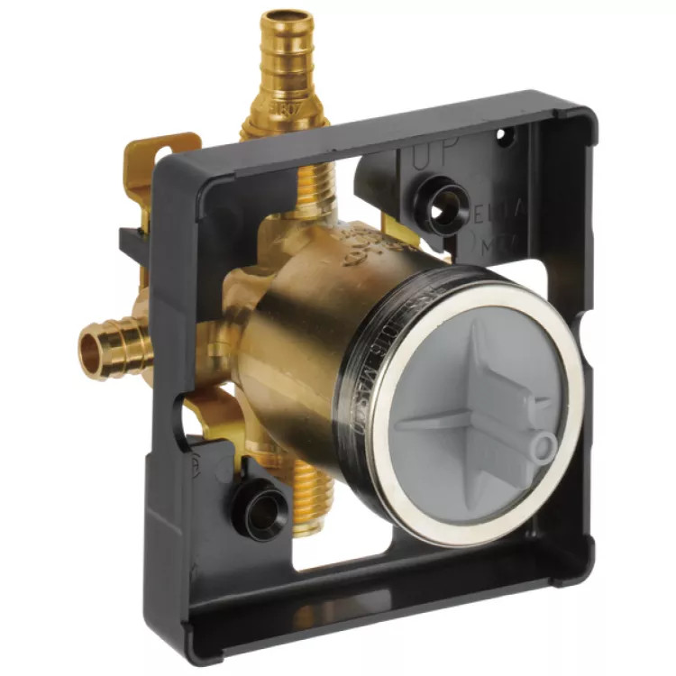 Delta R10000-PFS-PX MultiChoice Universal Shower Rough-In Valve, Prefab 1/2" PEX Crimp