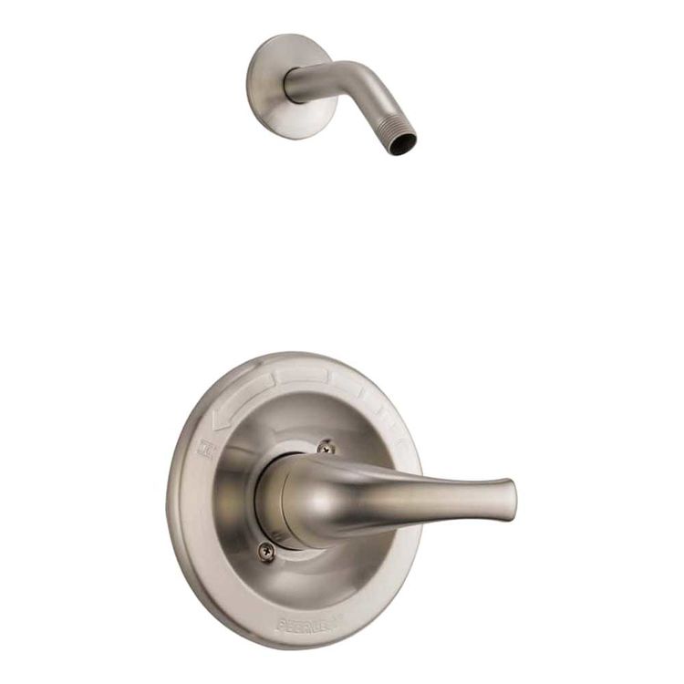 Peerless Choice Shower Trim Kit, Less Head, Brushed Nickel - PTT188763-BNLHD