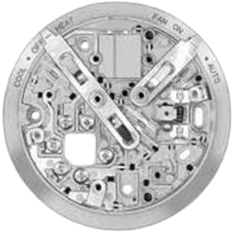 Honeywell Q539A 1469 White Round Subbase for T875 Round Thermostat