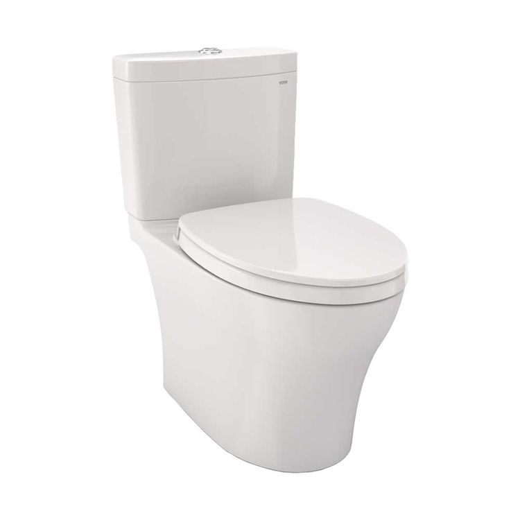 Toto MS446124CUMFG#11 Aquia IV Close Coupled Toilet - Colonial White, 1.0 GPF/0.8 GPF