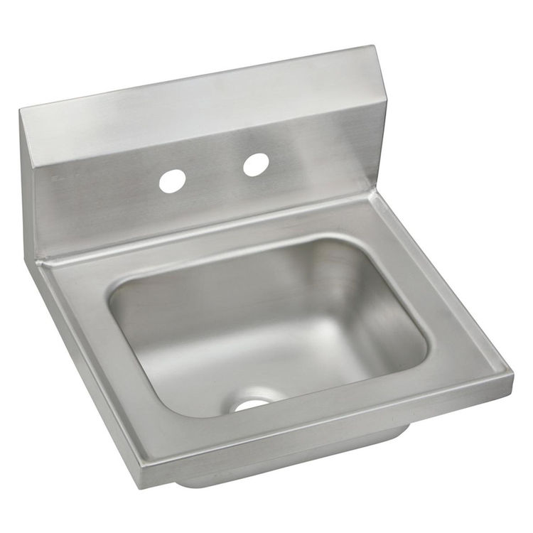 Elkay CHSB17162 Stainless Steel Single Bowl Wall Hung Handwash Sink - Buffed Satin