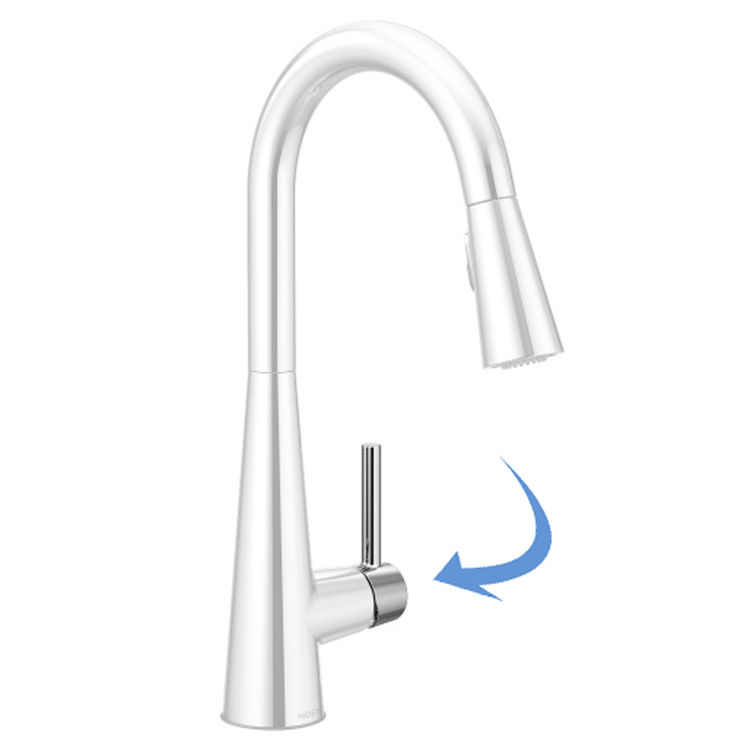 Moen 187729 Sleek Handle Kit, Chrome
