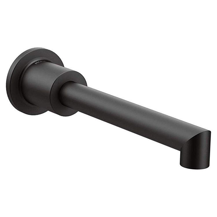 Moen 168682BL Arris Wall Mount Spout Kit, Matte Black