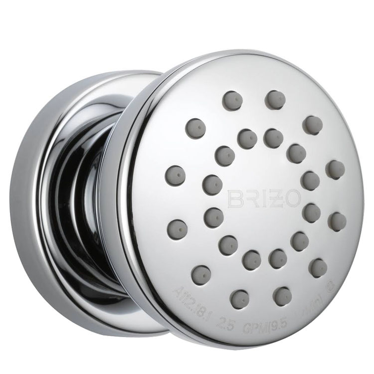 Brizo Essential Round Body Spray, Touch-Clean, 1.75 GPM, Brilliance Luxe Steel - 84110-SL