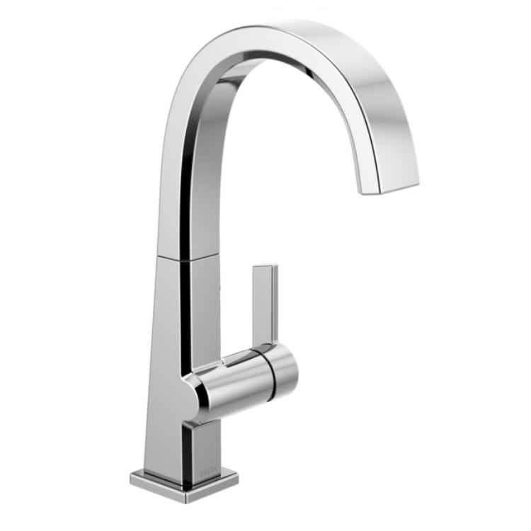 Delta Pivotal Single Handle Bar Faucet, Deck Mount, ADA-Compliant, 1.5 GPM, Chrome - 1993LF