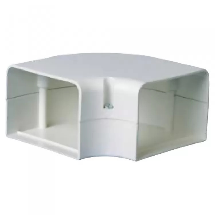 Little Giant 599600313 D6-90FBW 90° Flat Bend Elbow - White
