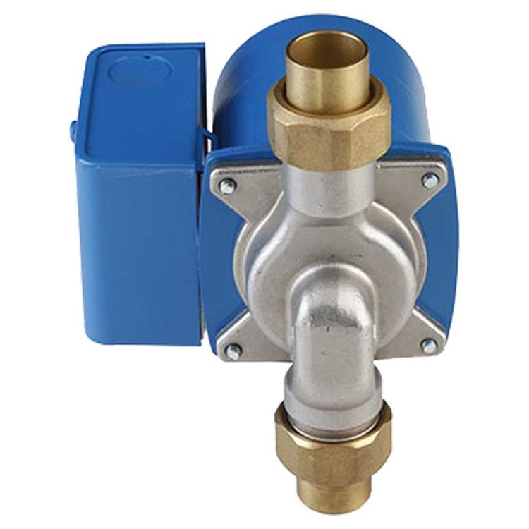 AquaMotion Single-Speed Circulator Pump with Built-In Check Valve, 0.46 A, 7 GPM, 1/2" Sweat, Stainless Steel - AM3-SUCV1