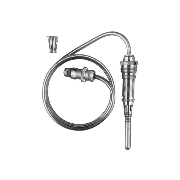 Honeywell Q313U3000 Universal 750 mV Thermopile, 35" long w/ attaching nut, push-in clip, PG9 adapter
