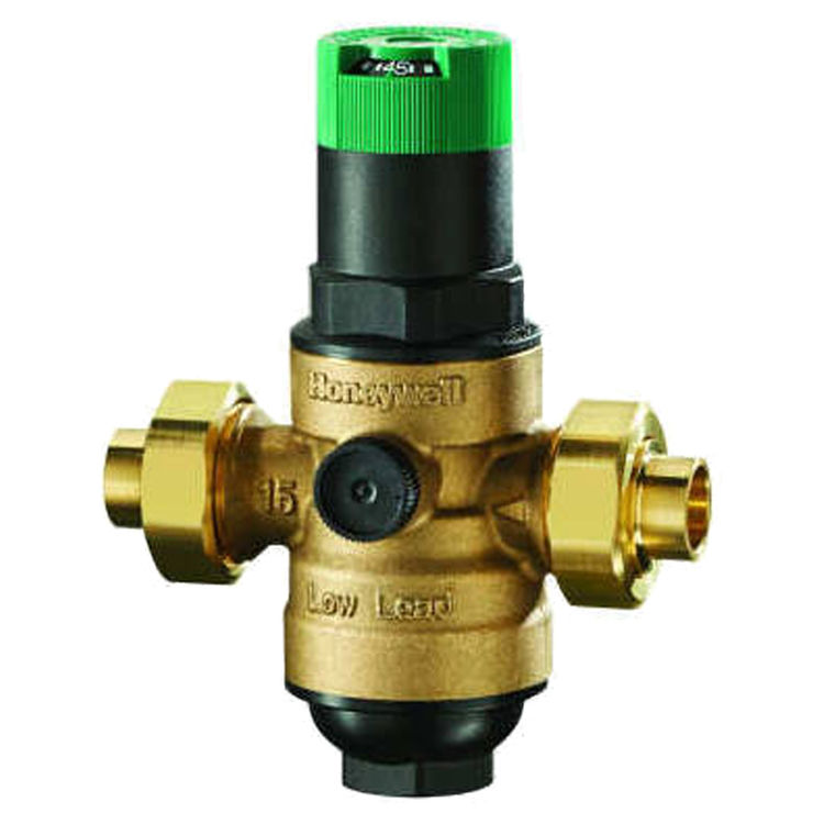 Honeywell DS06-102-DUS-LF 1 IN. "DialSet" Female NPT Double-Union, Sweat-PRV