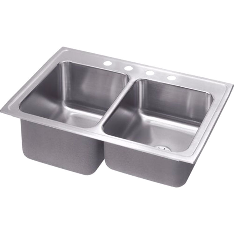 Elkay STLRQ3322L4  Gourmet Double Bowl Sink