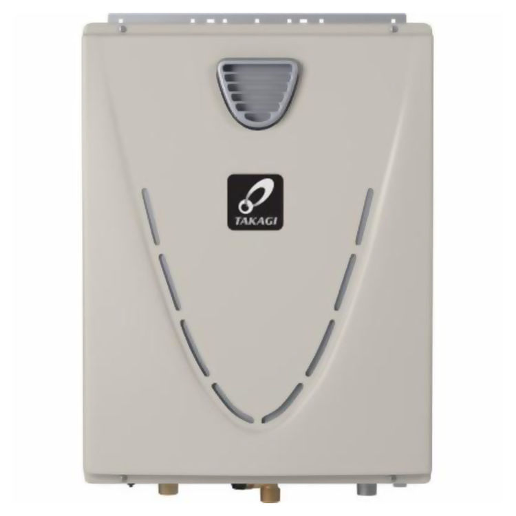 Takagi T-H3S-OS-P Propane Outdoor Condensing Tankless Water Heater - 180, 000 BTU