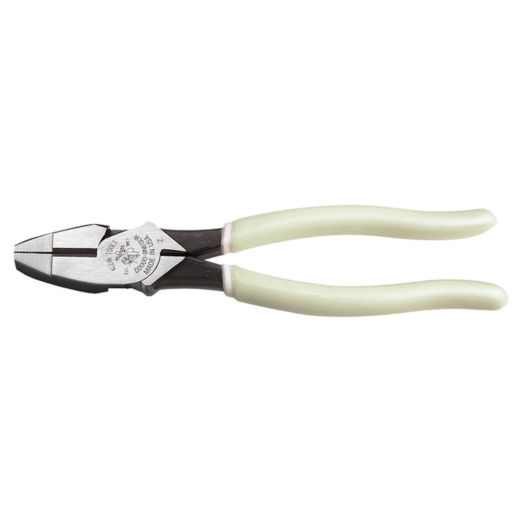 KLEIN D20009NEGLW HI-VIZ SIDE-CUTTING PLIERS HIGH LEVERAGE