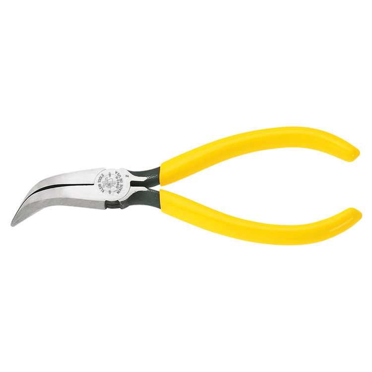 KLEIN D302-6 CURVED LONG-NOSE PLIERS