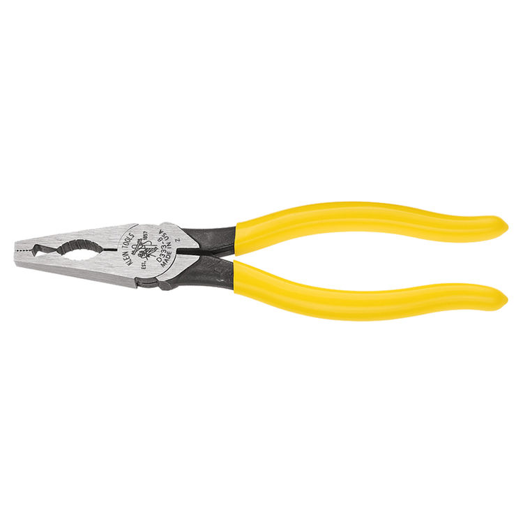 KLEIN D333-8 CONDUIT LOCKNUT AND REAMING PLIERS