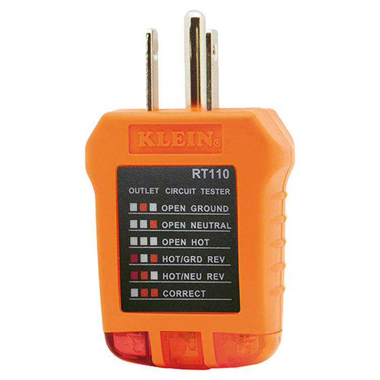 KLEIN RT110 RECEPTACLE TESTER