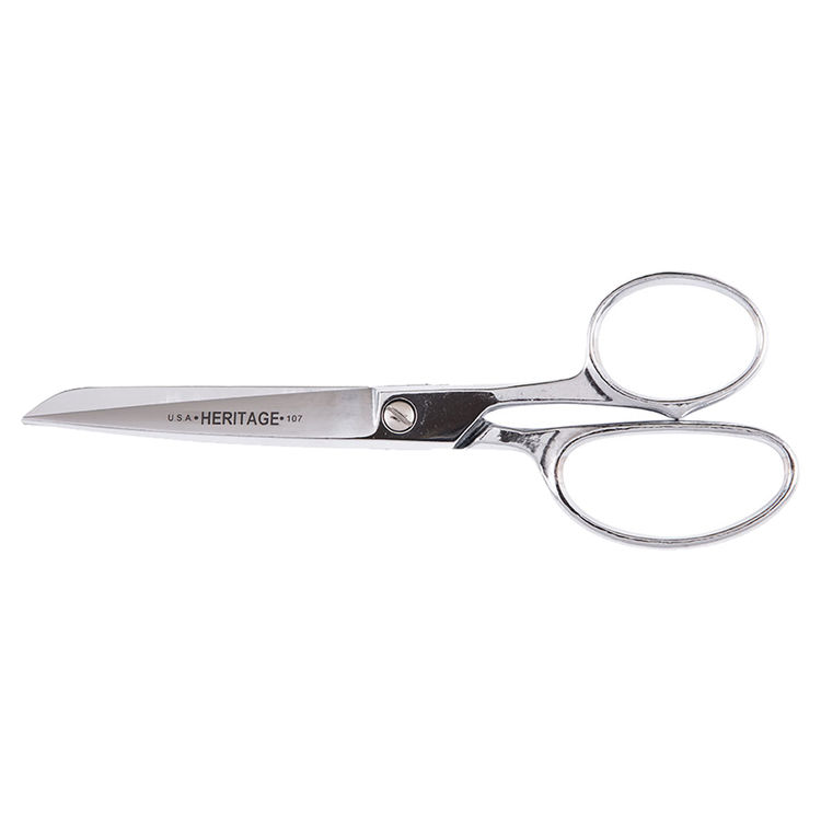 KLEIN 107-P STRAIGHT TRIMMER SCISSORS, 7"