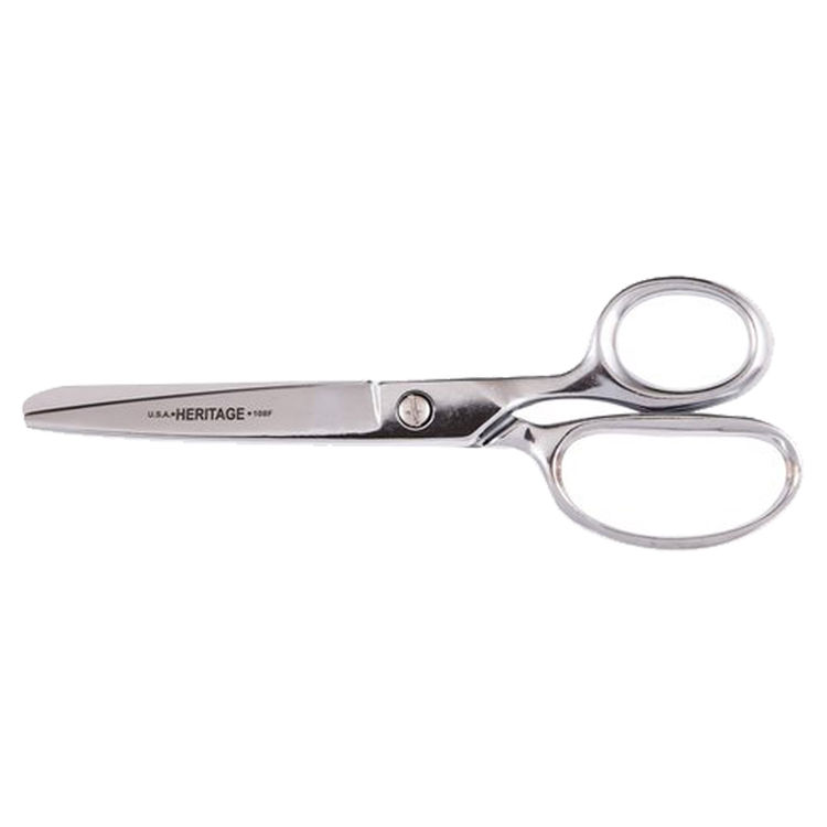 KLEIN 108F HERITAGE: 8" STRAIGHT TRIMMER/FULLY ROUNDED TIPS