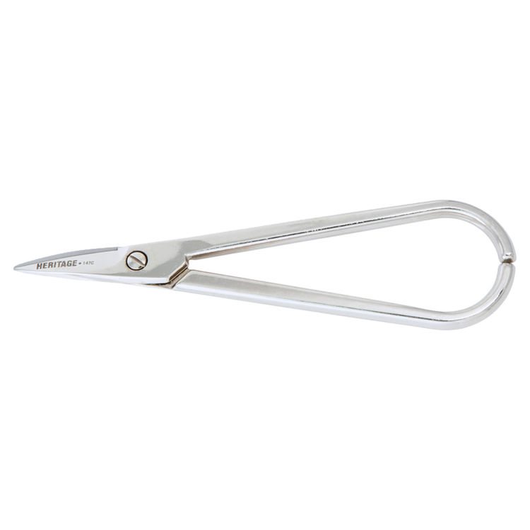 KLEIN 147C LIGHT METAL SNIPS, CURVED BLADES