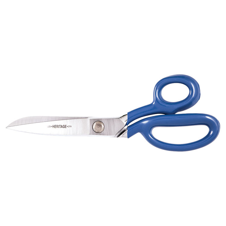 KLEIN 211H BENT TRIMMER, KNIFE EDGE, BLUE COATED, 11-1/2"