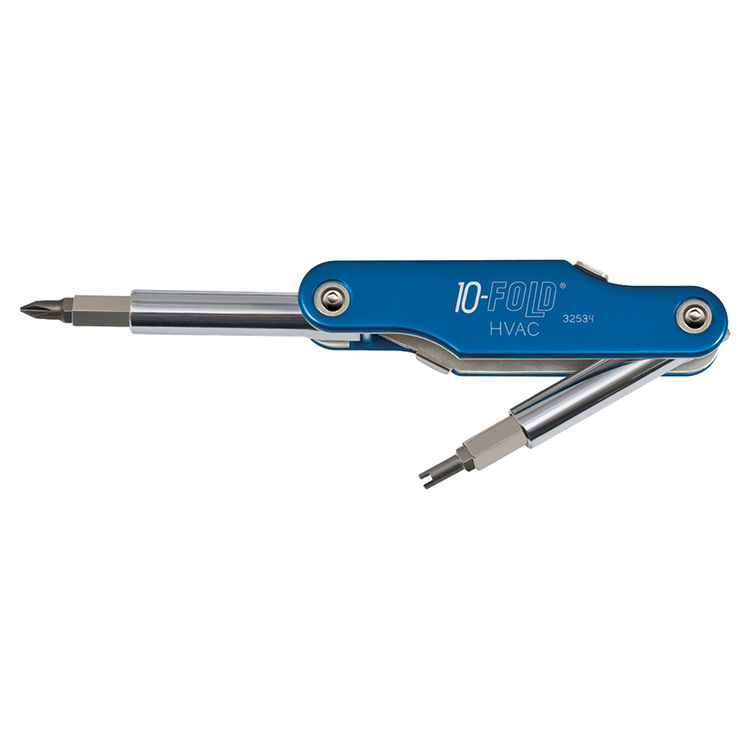 KLEIN 32534 SCHRADER VALVE CORE SCREWDRIVER 10 FOLD