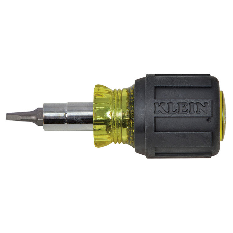 KLEIN 32562 MULTI-BIT SCREWDRIVER SQUARE 1-1/4"