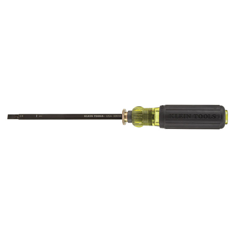 KLEIN 32751 ADJUSTABLE SCREWDRIVER, #2 PH, 1/4" SL