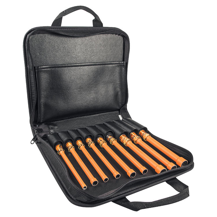 KLEIN 33524 9 PIECE INSULATED NUT DRIVER KIT