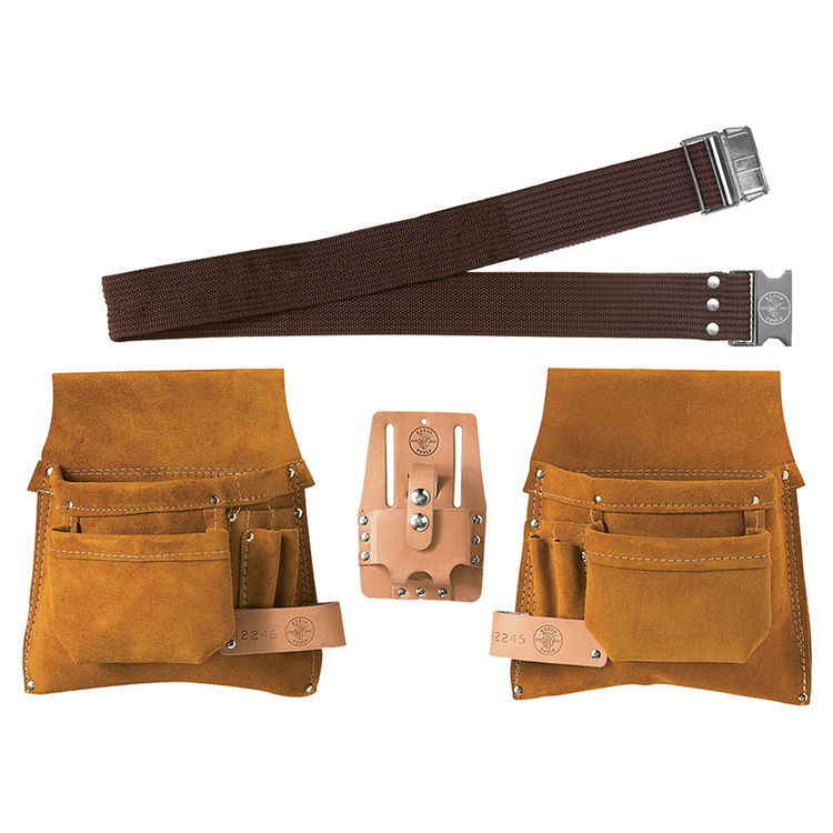 KLEIN 42244 NAIL/SCREW AND TOOL-POUCH COMBINATION