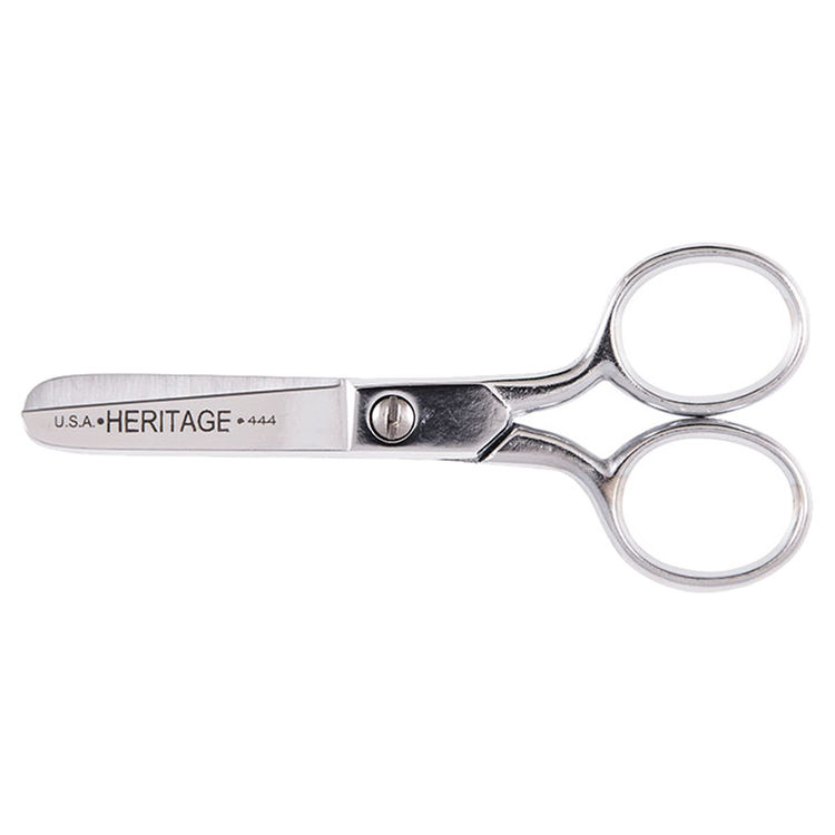 KLEIN 444HC SAFETY SCISSORS, 4"