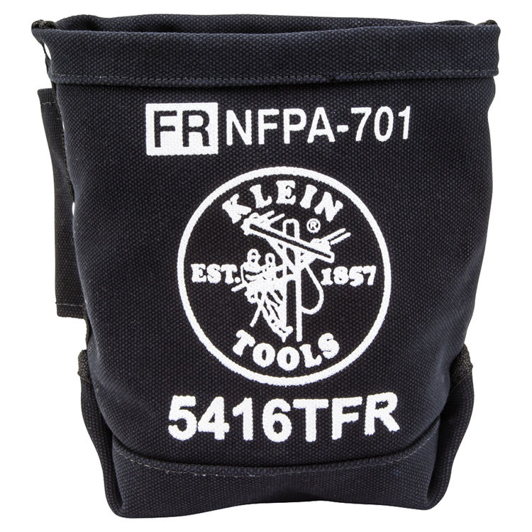 KLEIN 5416TFR FLAME-RESISTANT CANVAS BOLT BAG
