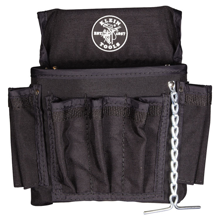 KLEIN 5719 POWERLINE SERIES 18 POCKET ELECTRICIAN TOOL POUCH