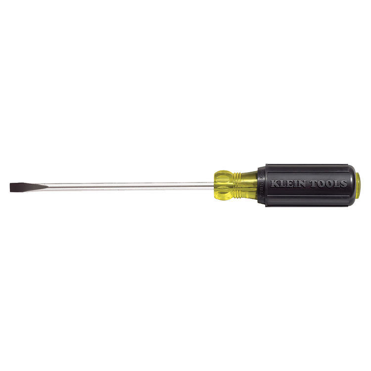 KLEIN 605-8 CABINET TIP SCREWDRIVER HEAVY DUTY 8"