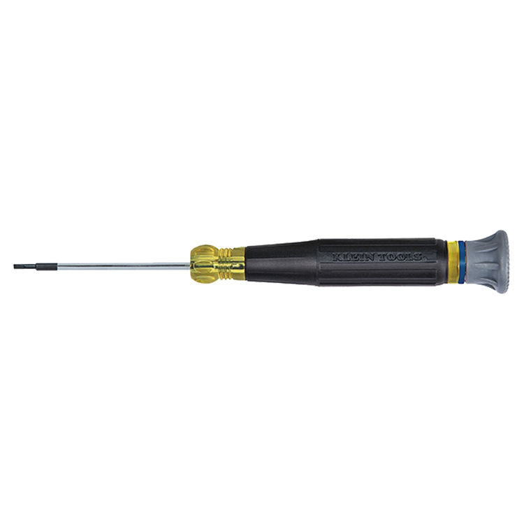 KLEIN 614-2 ELECTRONICS SCREWDRIVER, 1/16'' SL, 2'' SHANK