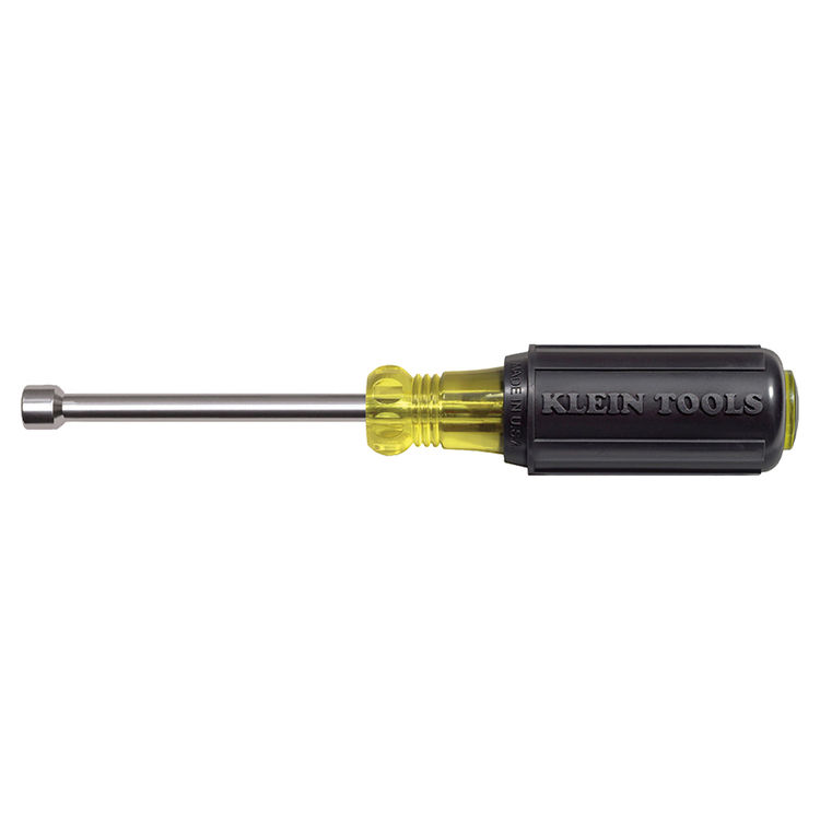 KLEIN 630-1/4M 1/4" MAGNETIC TIP NUT DRIVER 3" SHAFT