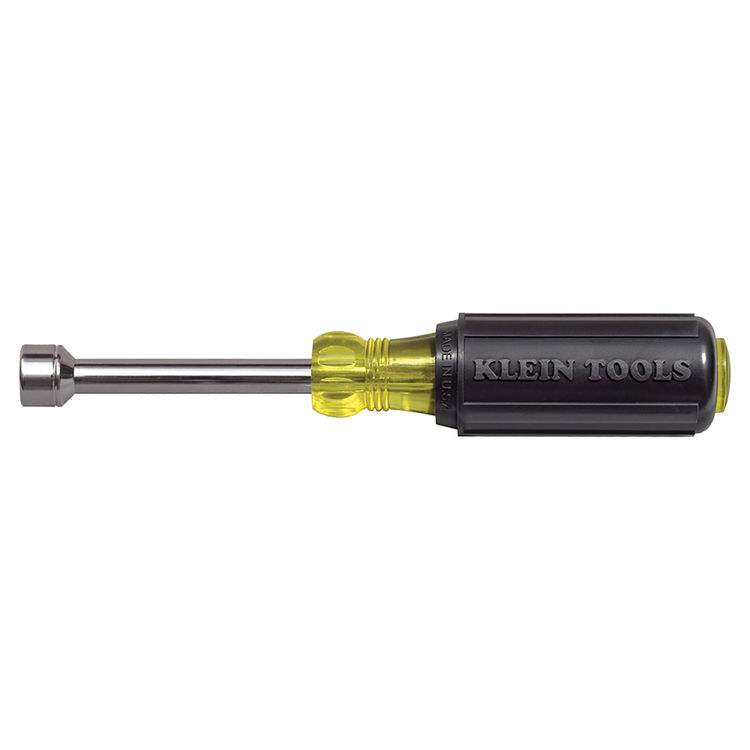 KLEIN 630-11MM 11 MM CUSHION-GRIP NUT DRIVER, 3" HOLLOW SHAFT